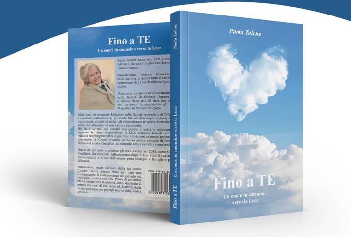 All'Aeroporto d'Abruzzo il libro di Paola affetta da SLA dal 2017