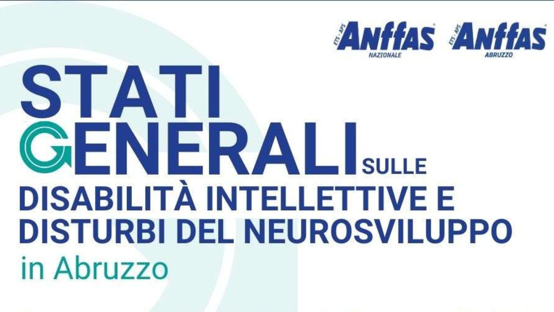Stati Generali sulle Disabilità Intellettive a Pescara