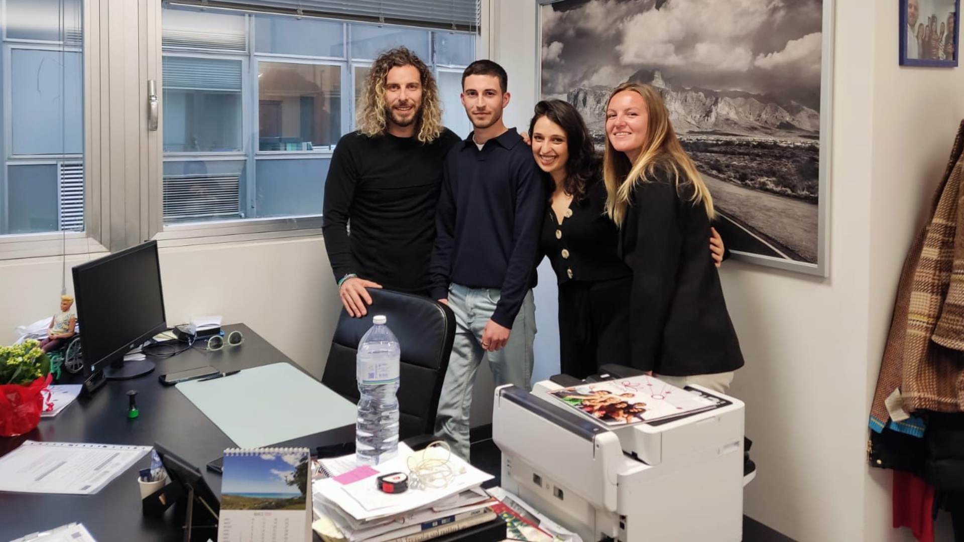 Erasmus+ da Radio ISAV, dopo 3 mesi salutiamo Katy e Luis. I due grafici di Alicante.