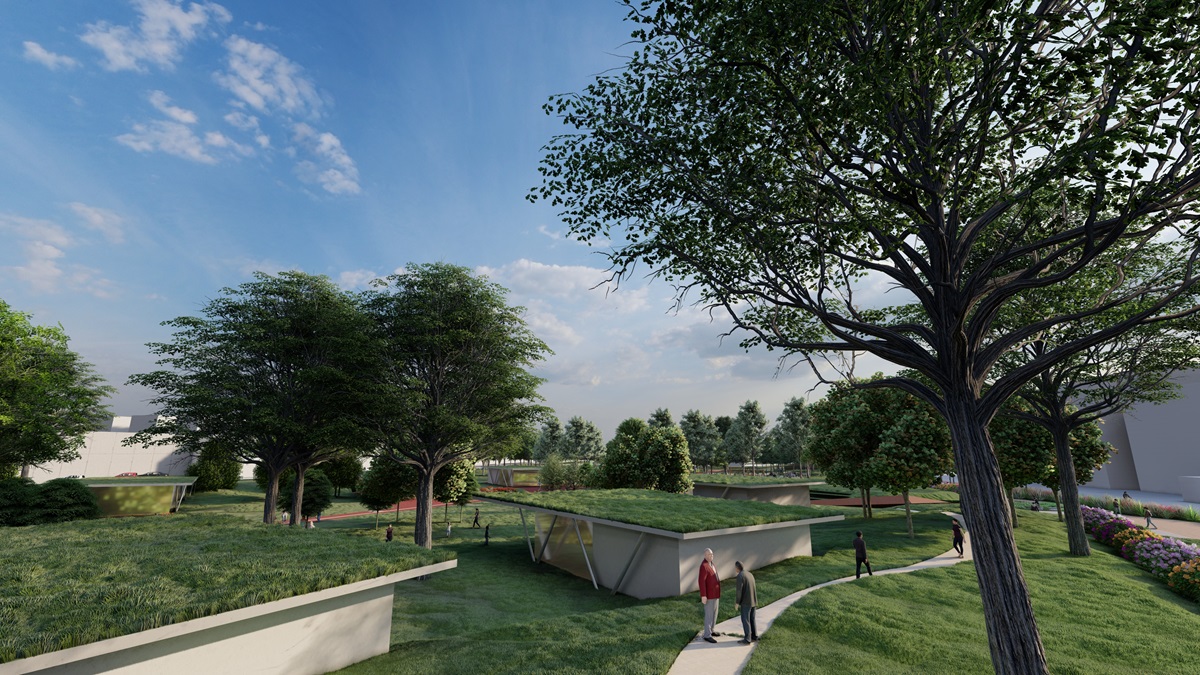 rendering area di risulta pescara