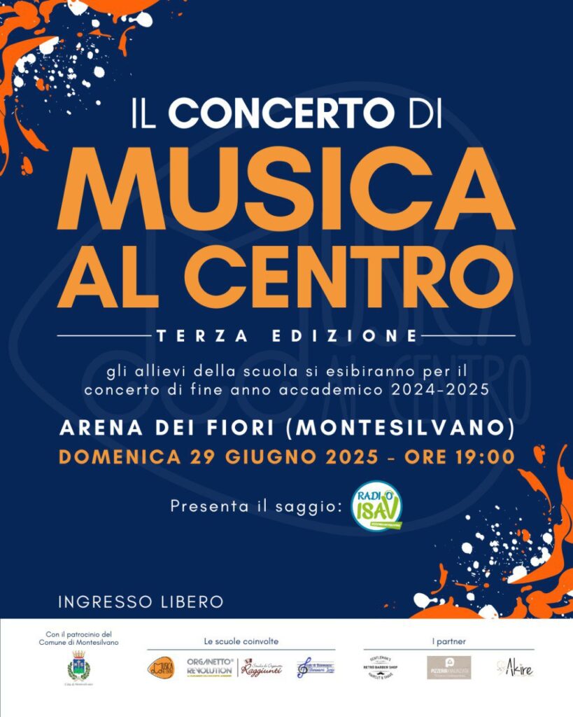 locandina concerto musica al centro montesilvano